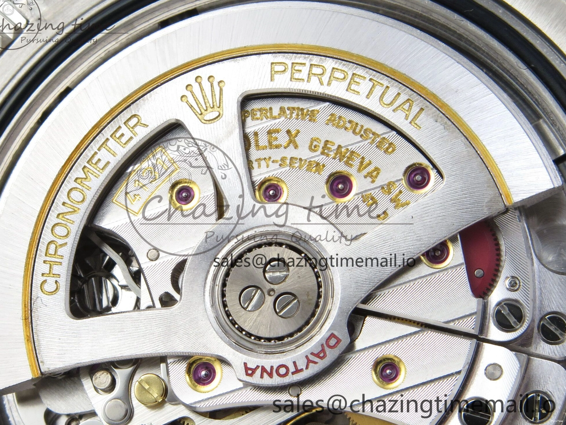 MiroTime 0323 Refined Daytona 126500 VSF 1:1 Best Edition 904L Steel White Dial on SS Braclet DD 1238